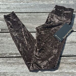 Lululemon Special Edition Velvet Leggings - Brown 4